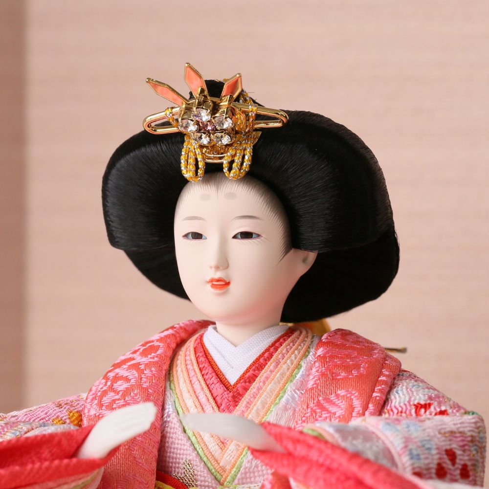 雛人形　コンパクト sankyo shokai 雛人形 コンパクト おしゃれ 寄木 木製 モダン