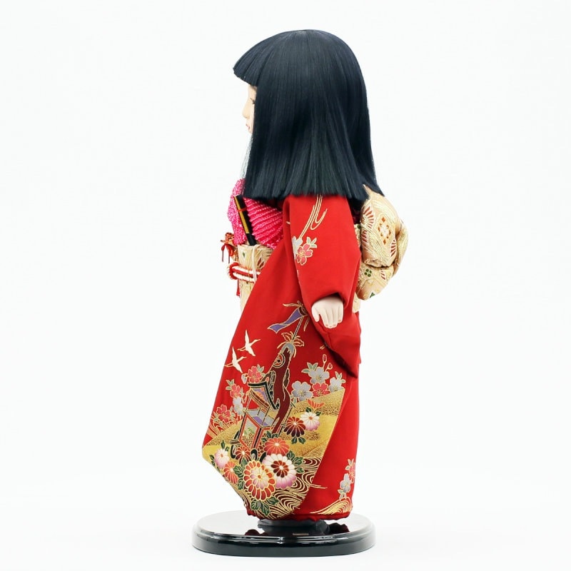雛人形 公司 市松人形13号 横幅33cm