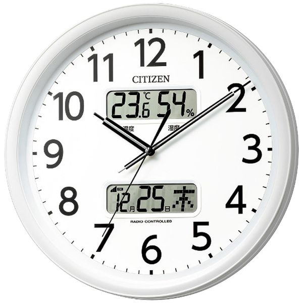 シチズン 電波掛時計