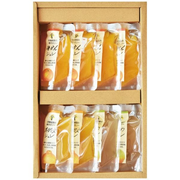 伊藤農園 ピュアフルーツ寒天ジュレ8個セット JD-8