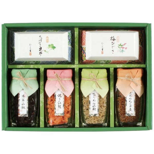 京･料亭 わらびの里 京楽味 佃煮詰合せ わS-30N