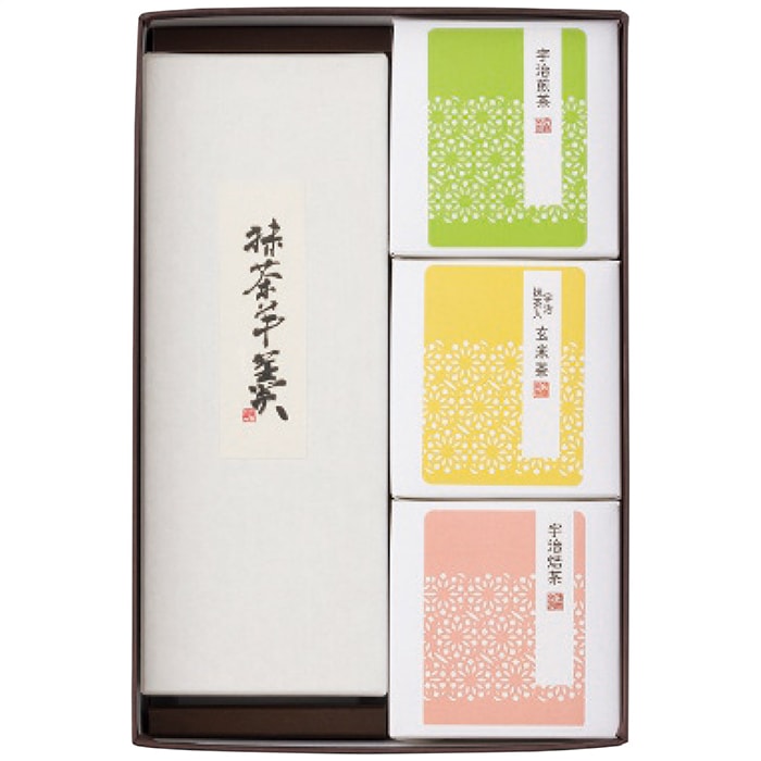 【送料込み】絹ごし羊かん(抹茶)1本・宇治茶セット