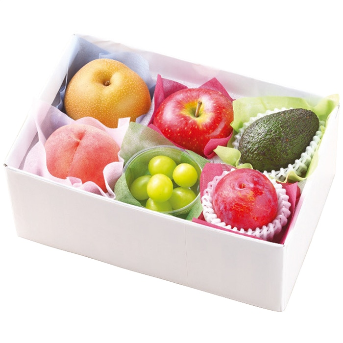 【送料込み】夏の果物6マス詰合せ