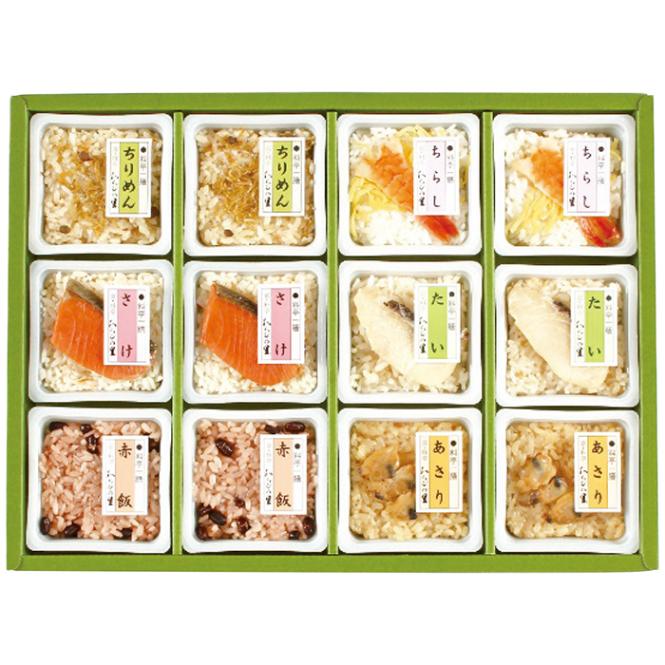 【送料込み】京・料亭　わらびの里 料亭一膳 炊き込みご飯詰合せ OT-50D