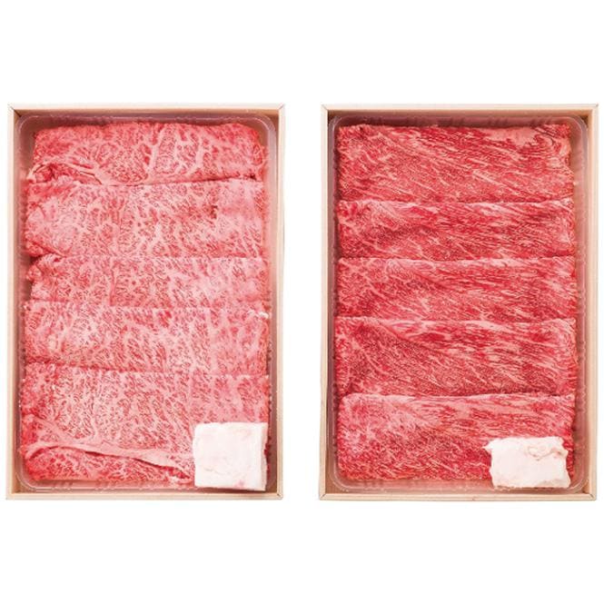 【送料込み】松阪牛、伊賀牛 松阪牛＆伊賀牛 すき焼き食べ比べセット