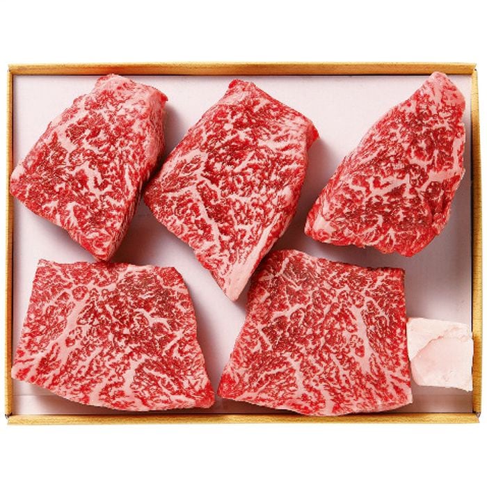 【送料込み】スギモト 国産黒毛和牛モモステーキ用 5枚