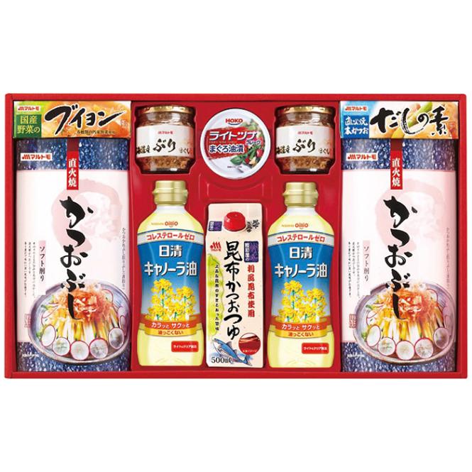 【送料込み】マルトモ かつお節・調味料ギフト CR-50A