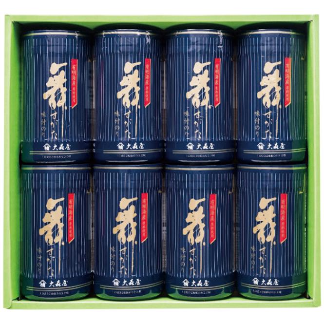【送料込み】大森屋 舞すがた味のり卓上詰合せ NA-40G