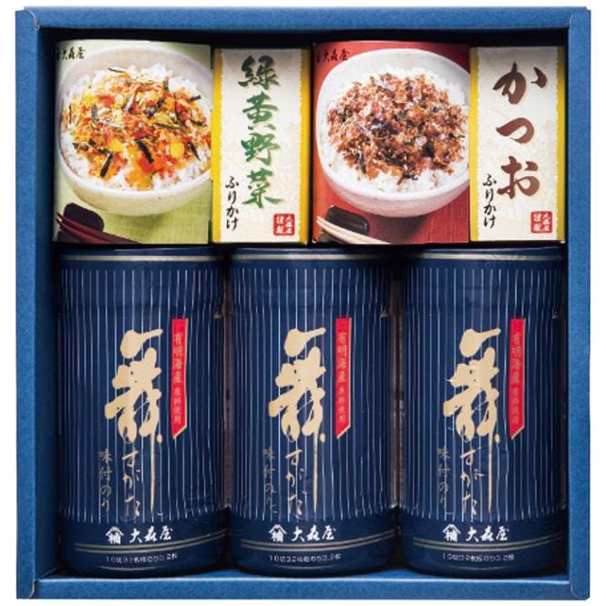 大森屋 卓上のり・ふりかけ詰合せ NTF-20G