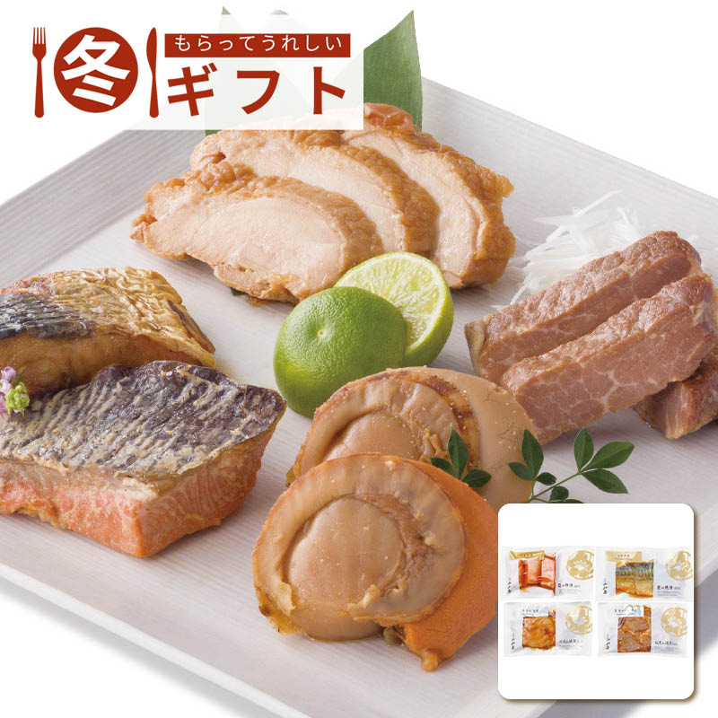 【送料込み】新潟小川屋 お魚とお肉の焼漬詰合せ SZB3