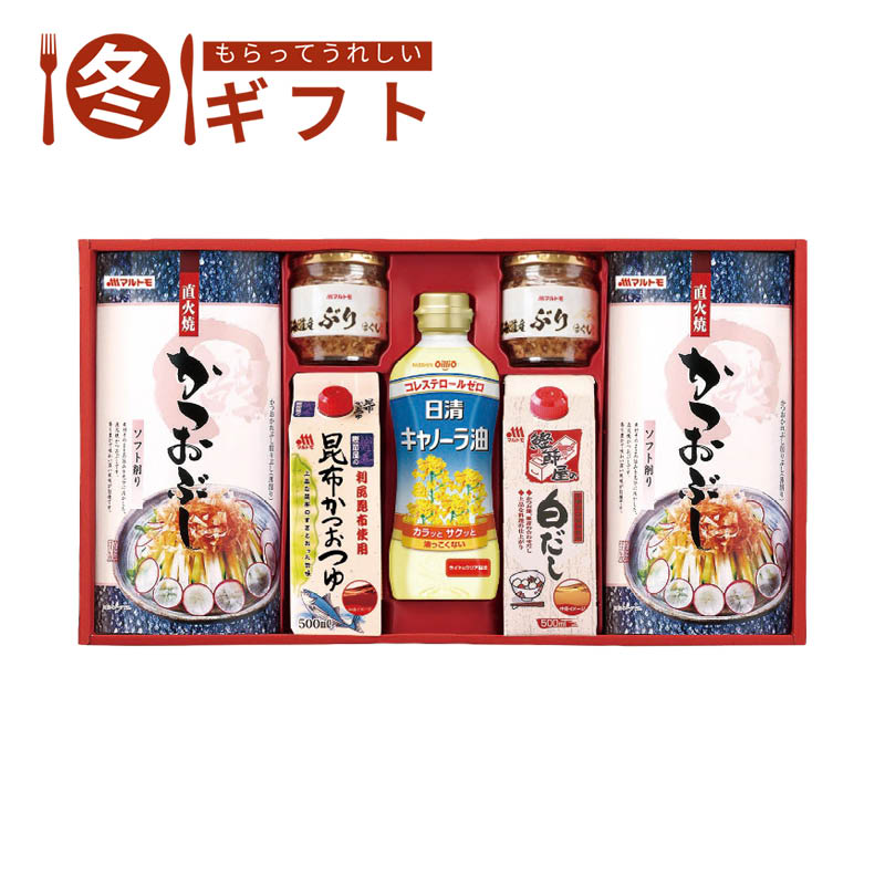 【送料込み】マルトモ かつお節・調味料ギフト CR-40A