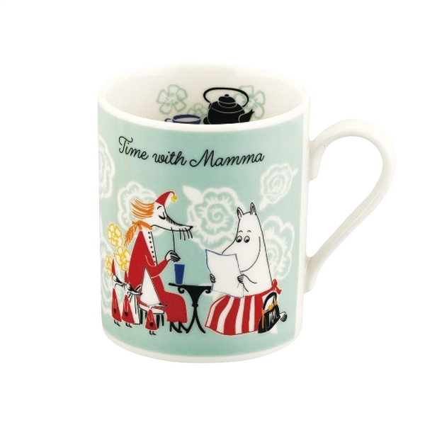 ムーミン Time With Mamma マグ グリーン