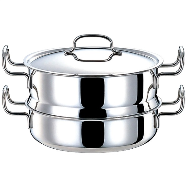 ジオ･プロダクト 全面7層 蒸し器付鍋25cm