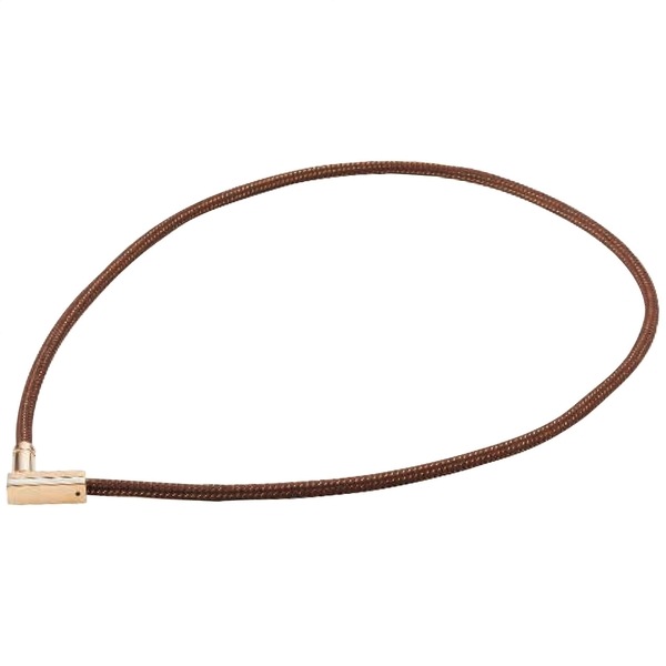 ファイテン RAKUWA磁気ネックレス チョッパースクエア ピンクゴールド/シルバー40cm