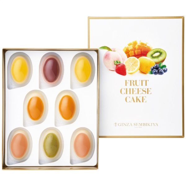 銀座千疋屋 銀座フルーツチーズケーキ