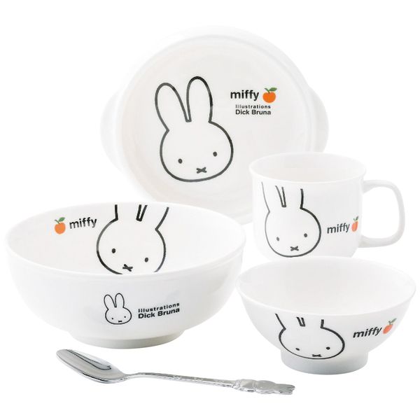 ミッフィーアップル お子様食器ギフトセット