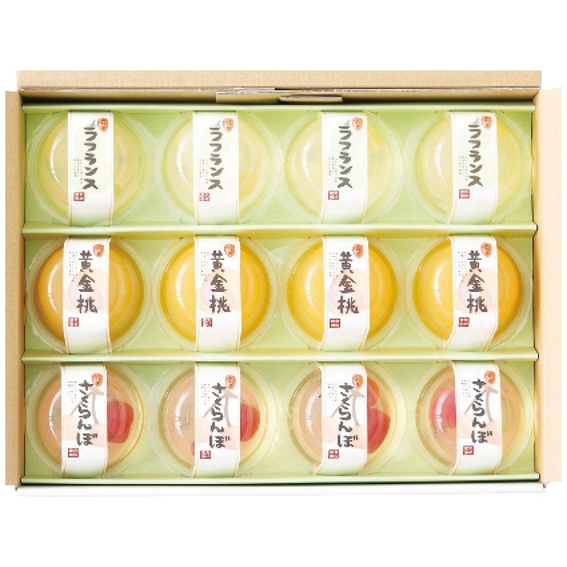 【送料込み】山形のフルーツゼリーセット
