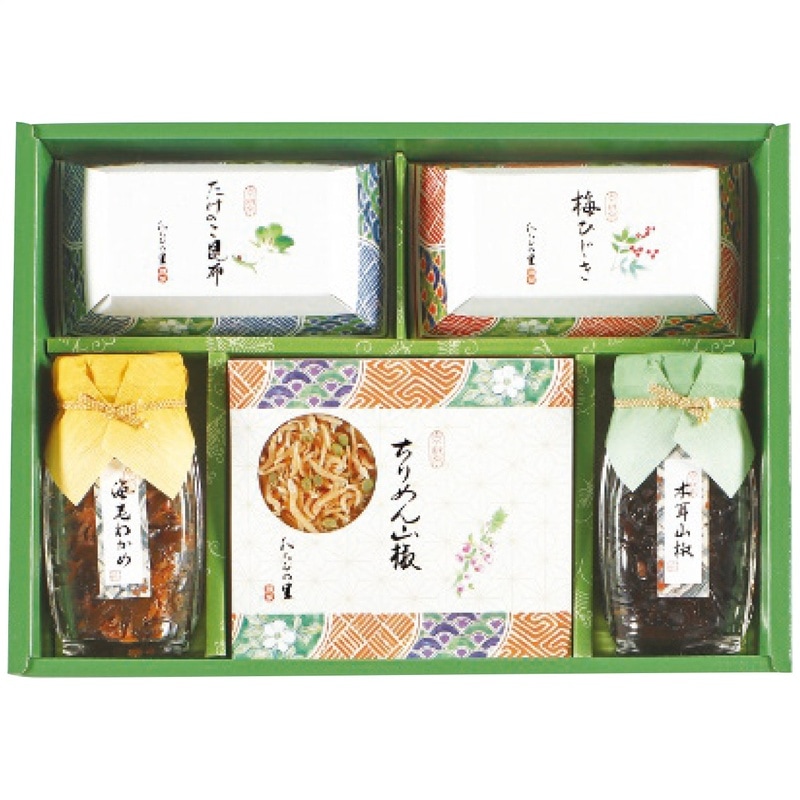 【送料込み】京・料亭　わらびの里 京楽味 佃煮詰合せ わS-30D