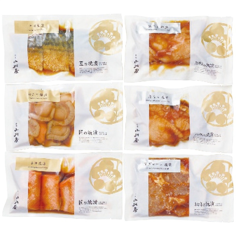 【送料込み】新潟小川屋 お魚とお肉の焼漬詰合せ SZH5