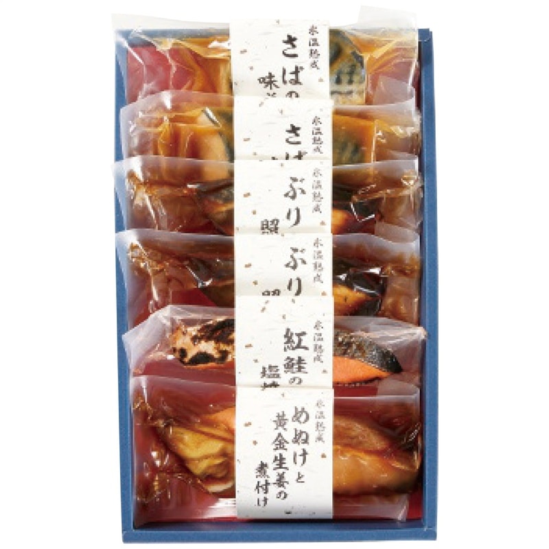 【送料込み】山陰大松 氷温熟成 煮魚・焼魚ギフトセット6切