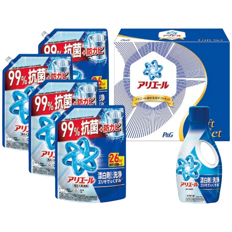 【送料込み】Ｐ＆Ｇ アリエール液体洗剤セット PGLA-50F