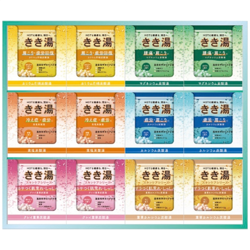 【送料込み】きき湯オリジナルギフトセット KKY-30D