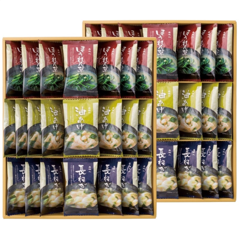 【送料込み】美味心 フリーズドライ味噌汁ギフト TK-EOS