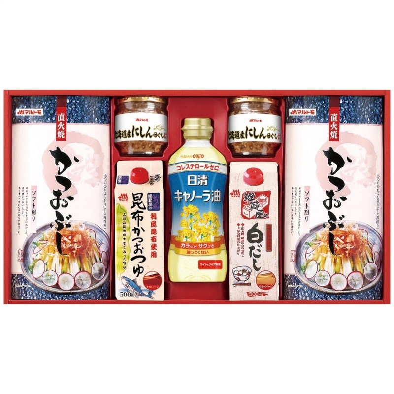【送料込み】マルトモ かつお節・調味料ギフト CR-40NS