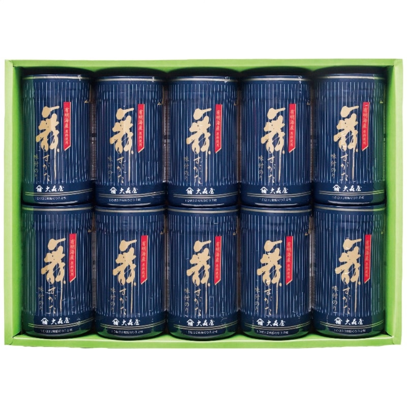 【送料込み】大森屋 舞すがた味のり卓上詰合せ NA-50G