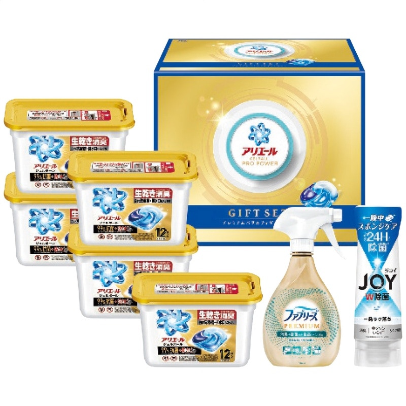 Ｐ＆Ｇ アリエールジェルボールプレミアムバラエティギフトセット PGPV-50G