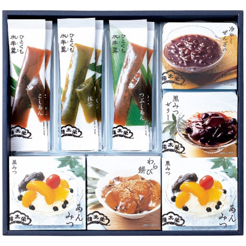 榮太樓總本鋪 甘味詰合せ 彩瀬 SA2