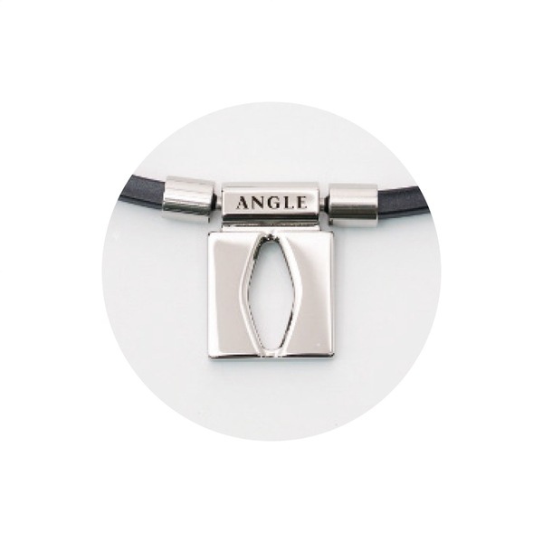 アングル e.モデル 01 磁気ネックレス プラチナL