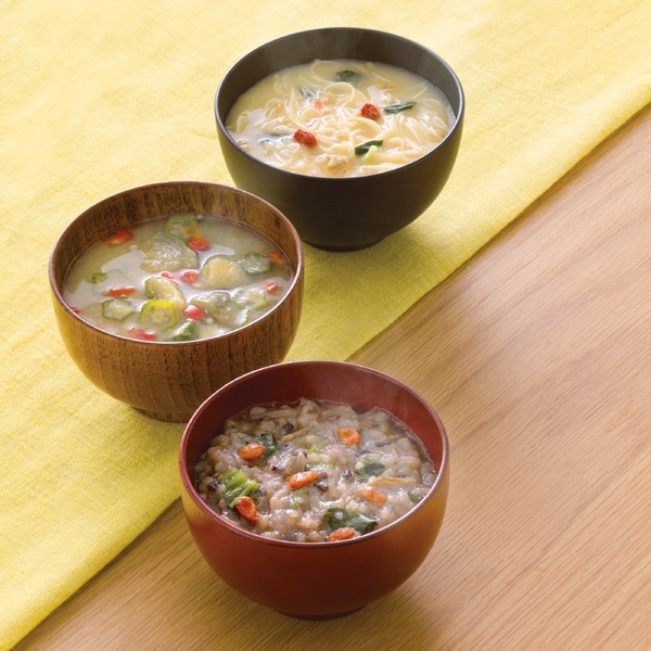 くらすわ 和養生にゅうめん3種と五養粥3種 15食セット WGK-50