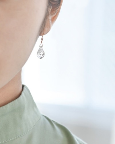 ピアス  プリュイ K10