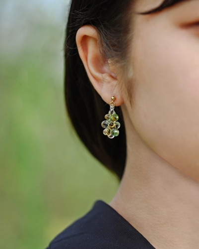 イイダ傘店 ピアス コモレビ