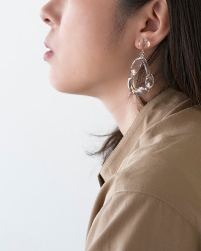 イヤリング オーロラ K10