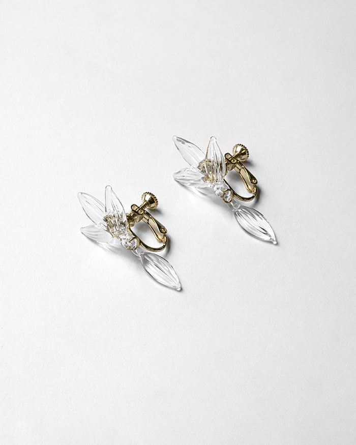 イヤリング Yureha クリア