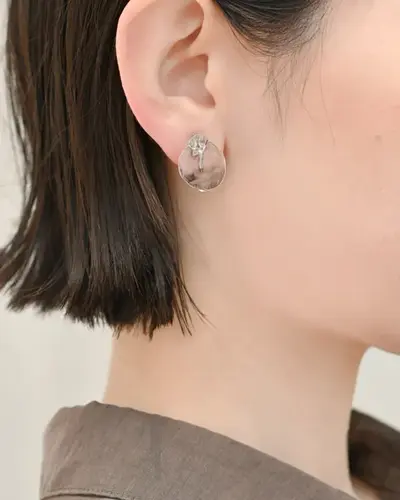 イヤリング アイスドロップ