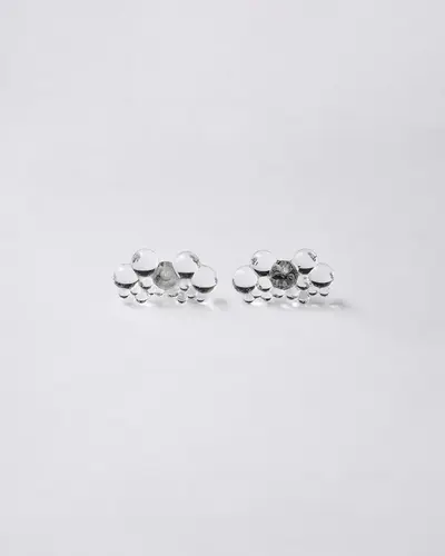 vue. ピアス 雪の粒