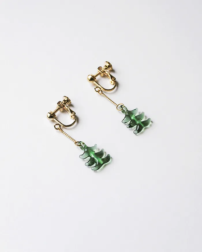 アクセサリー Rikiya Naraoka イヤリング tawawa 透漆