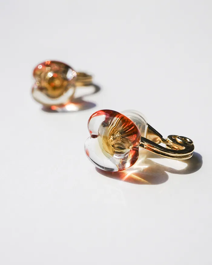 イイダ傘店 イヤリング リンゴ