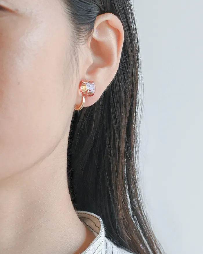 イイダ傘店 イヤリング リンゴ