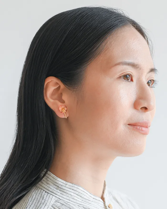 イイダ傘店 イヤリング リンゴ