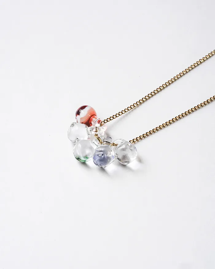 イイダ傘店 雨傘 野いちご ブルーベリー イイダ傘店 ネックレス