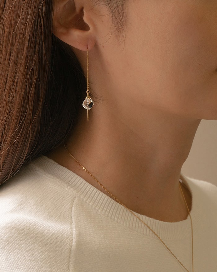 HARIO×CONVERSETOKYO ピアス HARIO Lampwork Factory】GLASS☆PIERCE EARRINGS｜CONVERSE