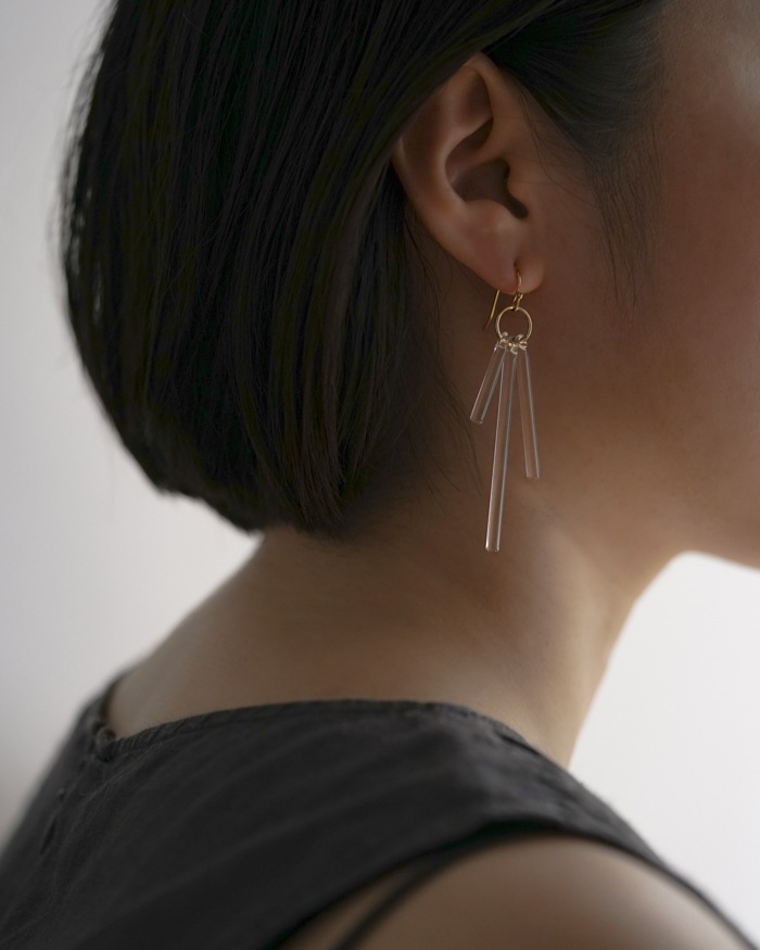 #EMILE&K botanical ピアス emile&k ピアス Gardenia - メルカリ