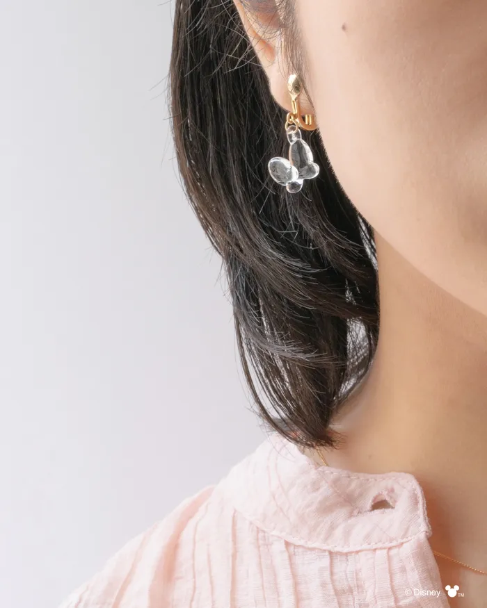 Disney / イヤリング / ミニーのリボン