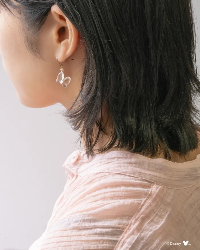 Disney / ピアス / ミニーのリボン