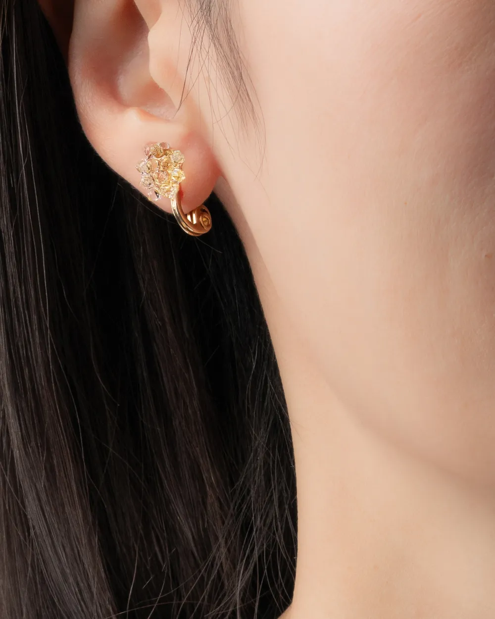 イヤリング ミモザ イエロー 数量限定