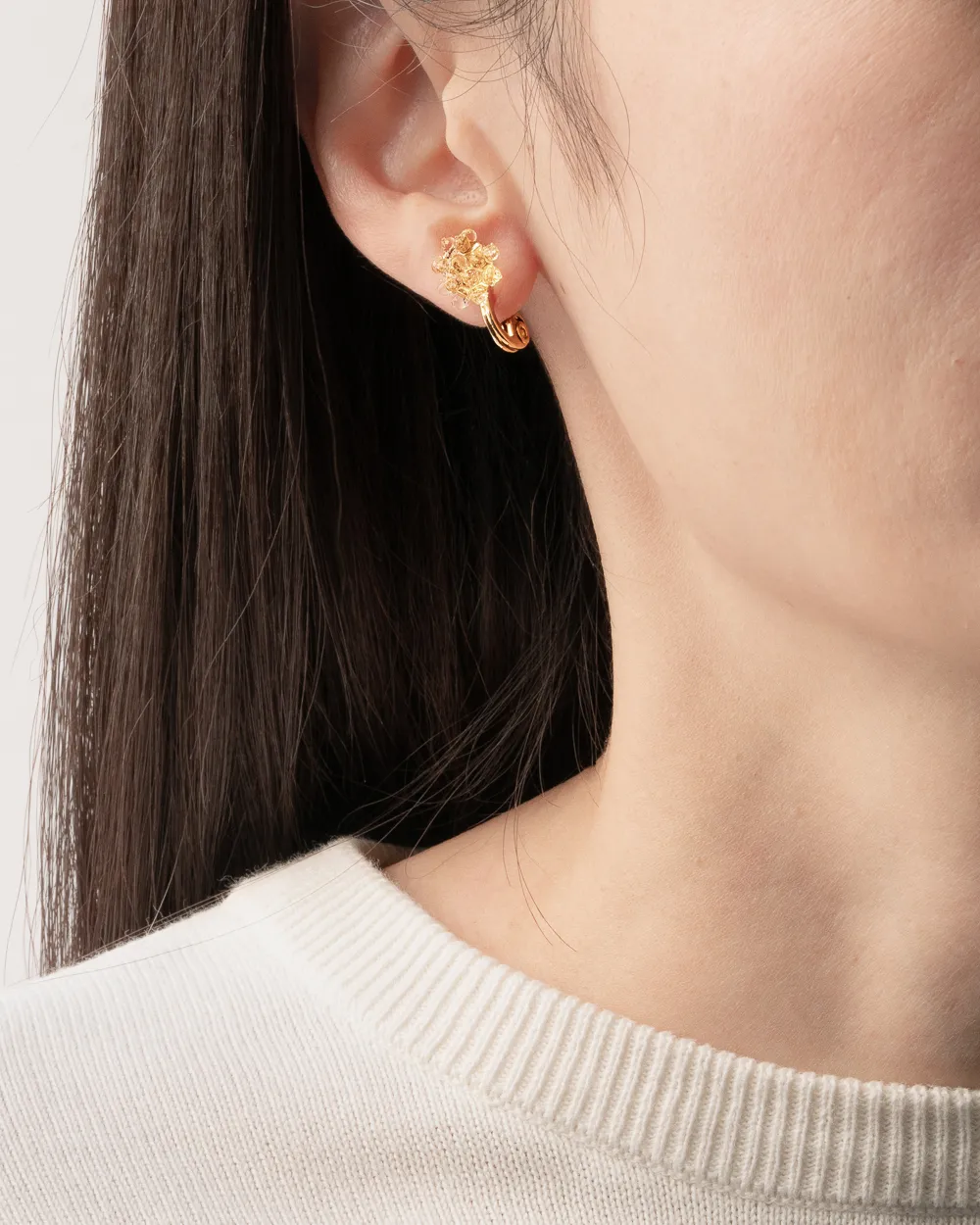 イヤリング ミモザ イエロー 数量限定